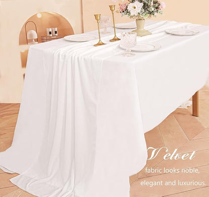 Velvet Table Runner 20 x 120 Inches 10ft Luxurious Thick Soft Velvet Christmas - Image 6