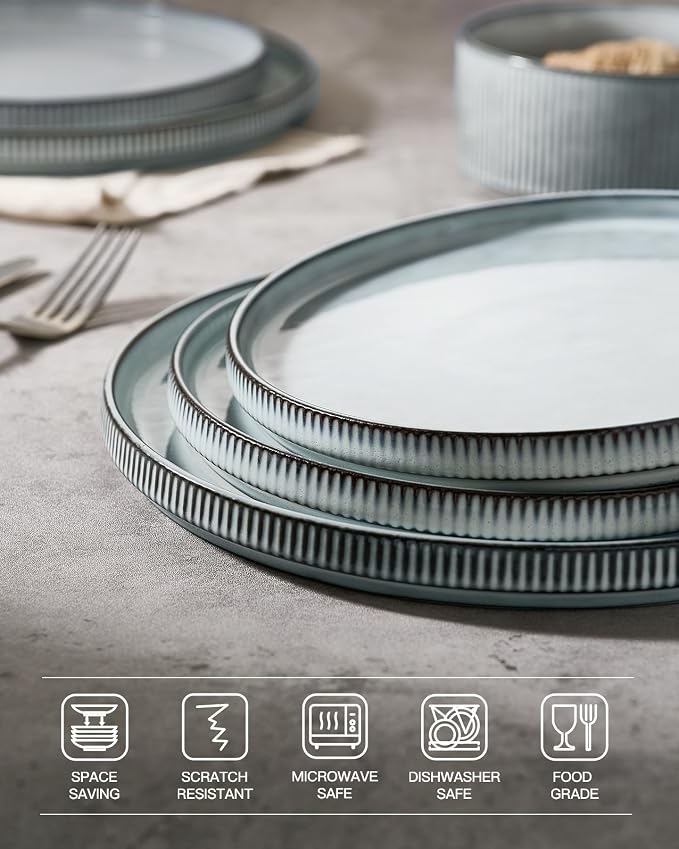 famiware Star 10/8 inches Salad Plates Set - Image 4
