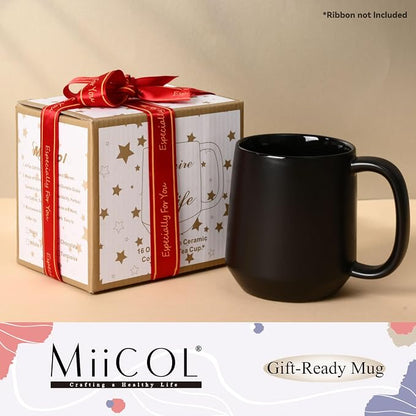 Miicol Ceramic Coffee Mug, 16 oz Large Coffee Cup, Tea Mug - Image 9