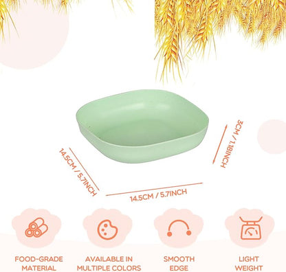 Cat Food Bowl Set, 6 inch Wide Shallow Cat Bowl - Image 2