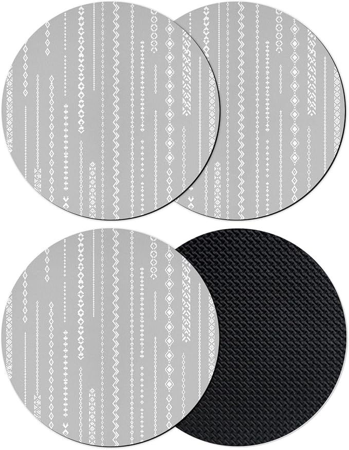 Modern Minimalist Art Coasters Set of 4, Absorbent Coasters by Unknown