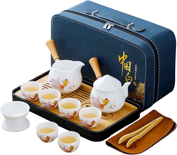 Chinese Tea Set Traditional, Chinese Gongfu Tea Set by REOWONU