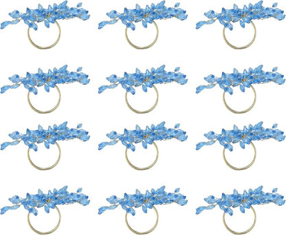 ITOS365 Napkin Rings Set of 6 for Dining Table Decoration Parties Everyday - Image 2