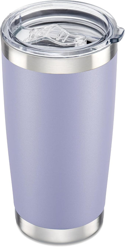 20 oz Tumbler with Lid Stainless Steel Insulated Tumblers Cups Travel Mug | by Orebigo
