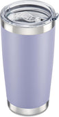 20 oz Tumbler with Lid Stainless Steel Insulated Tumblers Cups Travel Mug | by Orebigo