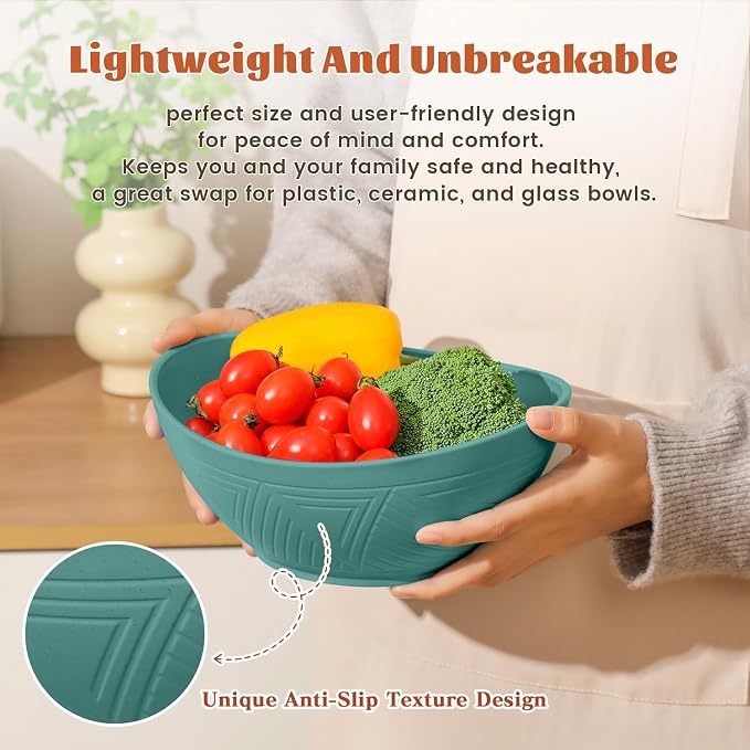9.6 inch Serving Bowls, Large Serving Dishes - Image 4