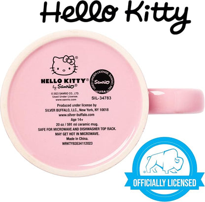 Silver Buffalo Sanrio Hello Kitty and Friends, Ceramic Mug, 20oz | Little Twin - Image 4