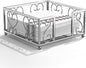 Cocktail Napkin Holder for 5x5 Napkins, Flat Square Caddy, Table | Cocktail by levimetree