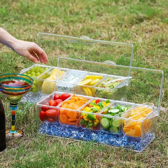 5-Grid Removable Condiment Tray - Image 6