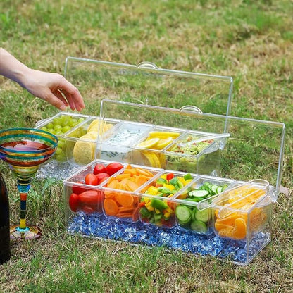 5-Grid Removable Condiment Tray - Image 6