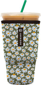 Sok It JavaSok Iced Coffee & Cold Soda Insulated Neoprene Cup Sleeve (Chamomile China, XLarge: 38-42oz)