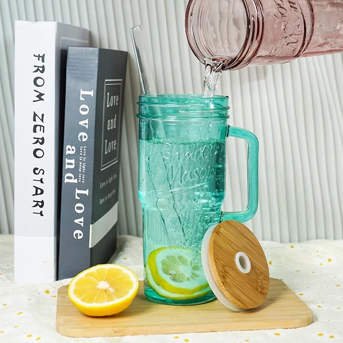 ANOTION Colored Glass Cups - Image 7