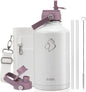 BUZIO 64 oz Insulated Stainless Steel Water Bottle by BUZIO