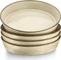 LIANYU 34oz Pasta Bowls Set of 4, 8.7’’ Wide Ceramic Bowl Plates | Shallow by LIANYU