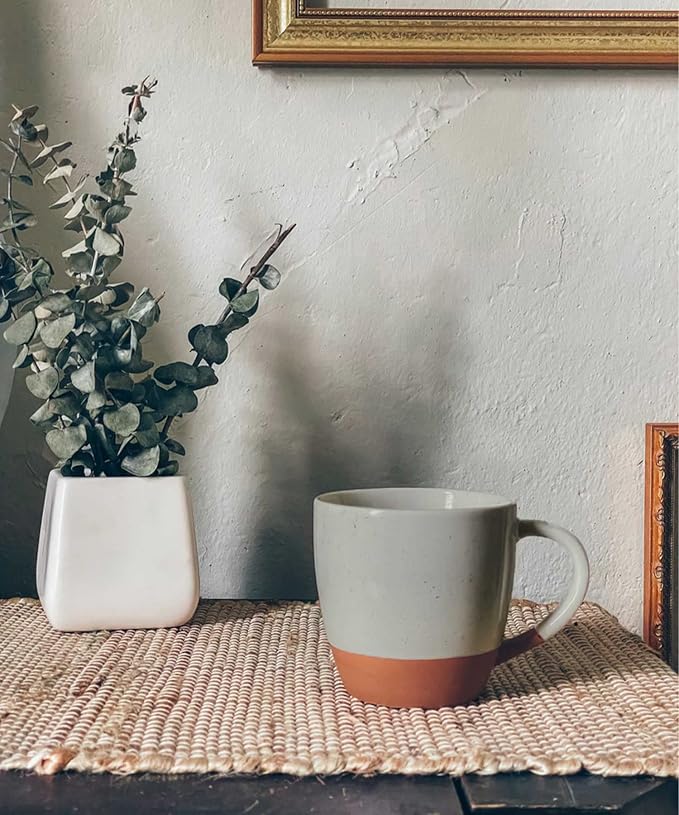 Mora Ceramic Large Latte Mug Set of 4, 16oz - Image 5
