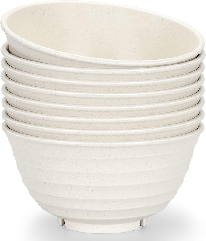 【NOT CERAMIC】60 Oz Big Salad Bowl Soup Bowl, Large Bowls by Homestockplus