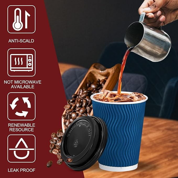 Lamosi 500 Pack Coffee Cups - Image 3