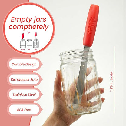 PB-JIFE! The Ultimate PB knife. Stir, and clean the BIG Jars - Image 3