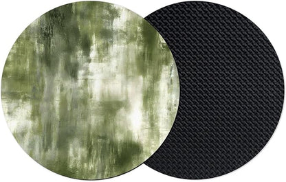Abstract Bohemia Coasters Set of 2, Absorbent Coasters by Unknown