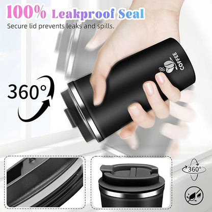 17oz Insulated Travel Coffee Mug - Image 6