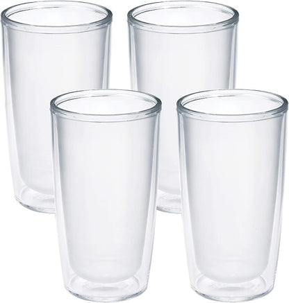 Tervis Crystal Clear Tabletop Made in USA Double Walled Insulated Tumbler by TervisTumblerCompany