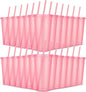 24 Pack Plastic Tumblers with Lids and Straw, Reusable Cups with Lids and by LEIFEOSH