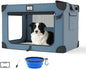 36 Inch Portable Travel Dog Crate Blue by Unknown