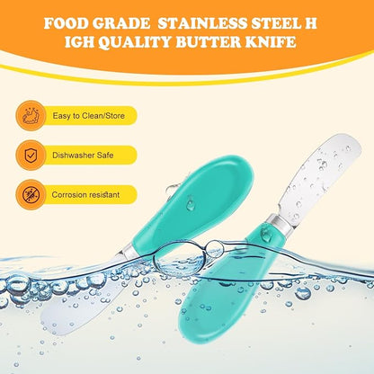 Butter Spreader Knife Set, Dishwasher Safe, - Image 2