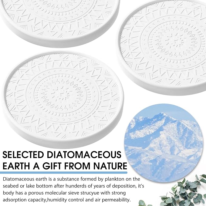 Photect Diatomaceous Earth Coasters Set - Image 4