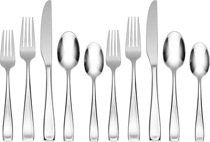 Oneida Moda Flatware Set | Stainless Steel | Service by Oneida