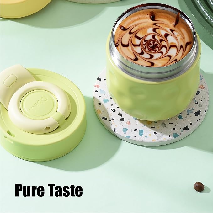 OBALL To Go Coffee Cups with Lids, 14 oz Insulated coffee tumbler with Strape - Image 6