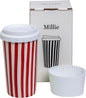 Ceramic Travel Mug with Lid – Stylish Coffee Cup by Giroflier