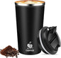 17oz Insulated Travel Coffee Mug by Hwawhin
