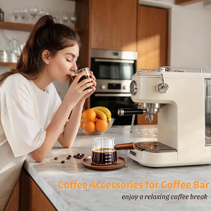 DWTS DANWEITESI Espresso Cups: Coffee Bar Accessories and Espresso Accessories - Image 7