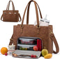 LOVEVOOK Lunch Bag for Women, Work Laptop Tote Bag by LOVEVOOK