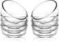 Sweejar Small Glass Bowls Set, 8 oz Prep Bowls for Cooking, 4 inch Bowls for Kitchen, Dessert Bowls for Ice Cream, Serving Bowls for Dipping, 10 pack
