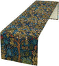 William Morris Floral Table Runner, Vintage Tree of Life Flowers Table Runner by SXXLDNG