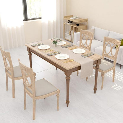 Soft Caddice Faux Linen 2 Side Table Runner, eco-Friendly Fabric Handcrafted - Image 5