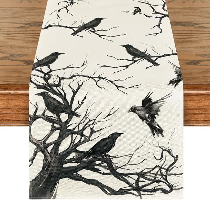 Artoid Mode 210 GSM Halloween Table Runner 13x120 Inch Home Party Decor | by ArtoidMode