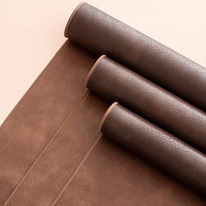 Waterproof PU Leather Table Runner, 20×39 Inch Vintage Coffee/Tea Mats - Image 5