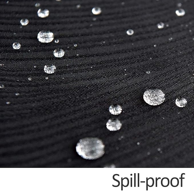 maxmill Square Table Cloth Swirl Design Water Proof Wrinkle Free Heavy Weight Soft Tablecloth Decorative Fabric Table Cover for Outdoor and Indoor Use Square 60 x 60 Inch Black