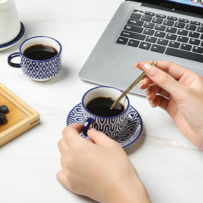 Selamica Ceramic Espresso Cups - Image 6