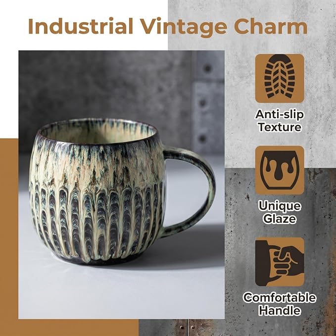 Large Ceramic Coffee Mug - 20oz Big Tea Cup - Image 7