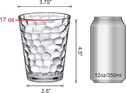 Amazing Abby - Iceberg - 16-Ounce Plastic Tumblers, All-Clear Reusable Plastic - Image 4