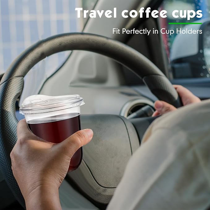 Baderke 25 Pcs Clear Plastic Cups - Image 5
