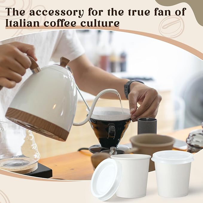 100 Sets 3 oz Disposable Espresso Cup - Image 5