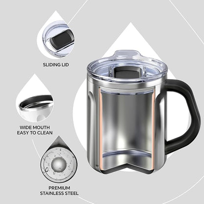 Ideus 16 oz Insulated Coffee Mug - Image 3