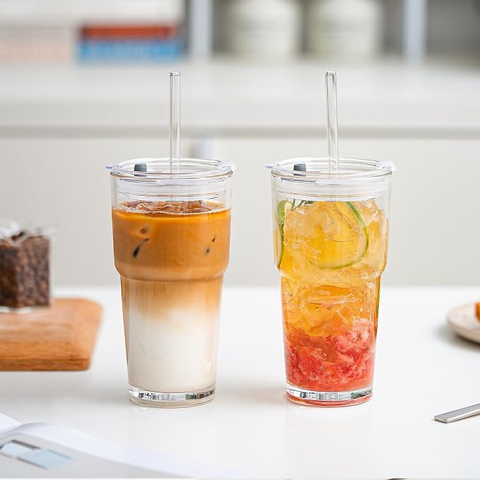 SoulTimes 20oz Clear Glass Tumbler - Image 2
