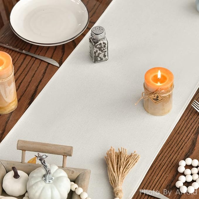 Artoid Mode 210 GSM Fall Table Runner 13x60 Inch Home Party Decor | Hello - Image 7
