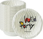 50 Pack Paper Bowls, 8 Oz Disposable Soup Bowl, Heavy Duty Printed Disposable by Unknown